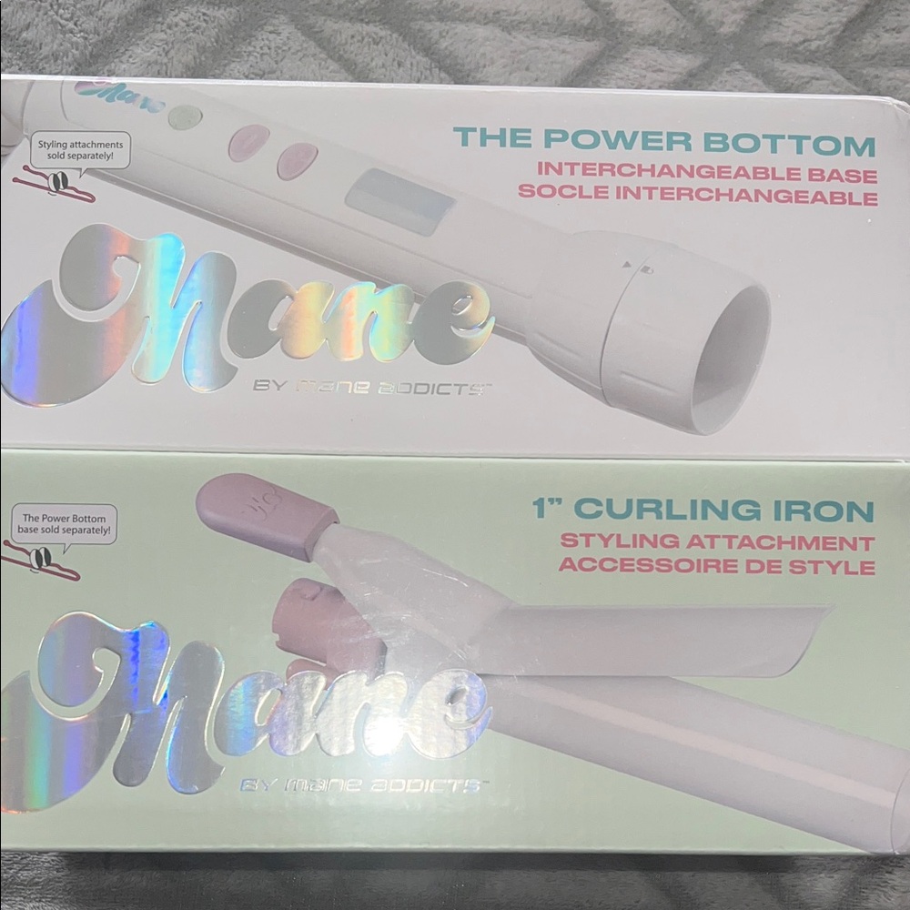 Mane  1" Curling Iron with Power Bottom
